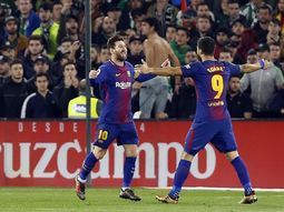 Messi y Suárez, amigos y compañeros en Barcelona