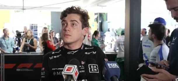 Franco Colapinto, tras la clasificación de F1: Finde complicado