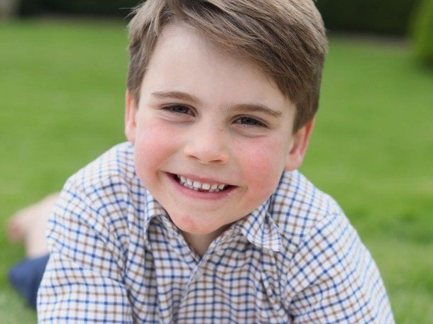 La foto inédita compartida por Kate Middleton de Louis de Cambridge. Foto: (Principado de Gales) La foto inédita compartida por Kate Middleton de Louis de Cambridge. Foto: (Principado de Gales)