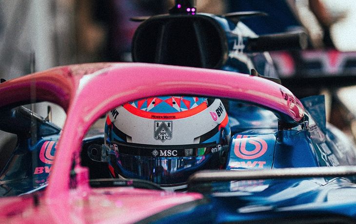 Franco Colapinto fue 7° en el test de Bahréin y giró todo el día con Alpine