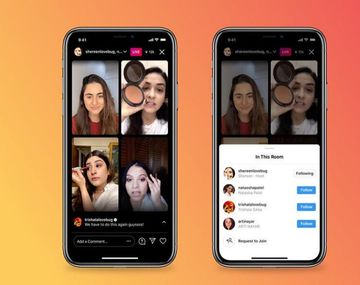 Instagram anunció nuevos cambios en la aplicación: ¿qué son las salas en vivo?