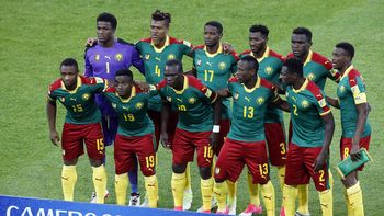 Los Leones africanos, en su partido presentación en Rusia
