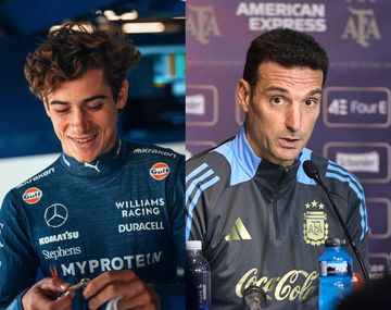 La respuesta de Colapinto a los elogios de Scaloni: ¡Qué crack!