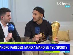 Paredes sobre la llegada de los europibes a la Selección: Si alguno tiene una duda...