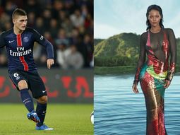 Marco Verratti negó haber estado con Rihanna Marco Verratti negó haber estado con Rihanna