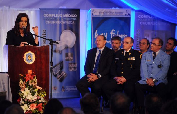 La Presidente se mostró junto a algunos de sus candidatos