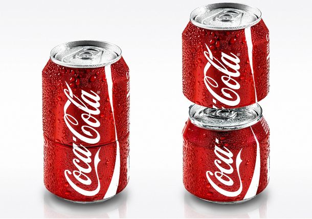 Coca Cola crea una lata divisible para que se pueda compartir