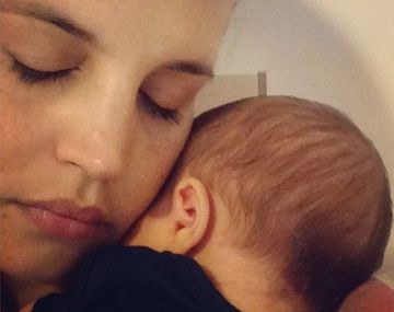 Sabrina Garciarena publicó una tierna foto con su hijo