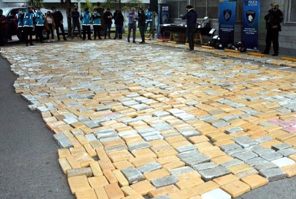 Desbaratan una banda narco e incautan más de dos toneladas de marihuana