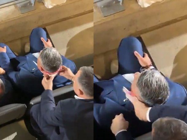 Un dirigente de la AFA le secó la transpiración al Chiqui Tapia y se hizo viral