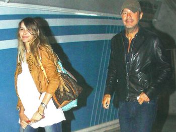 Sigue el amor: Tinelli viajó con Guillermina Valdés a Esquel