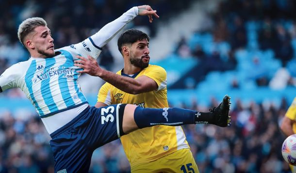 Liga Profesional de Fútbol: Racing y Rosario Central igualaron 1-1 en Avellaneda