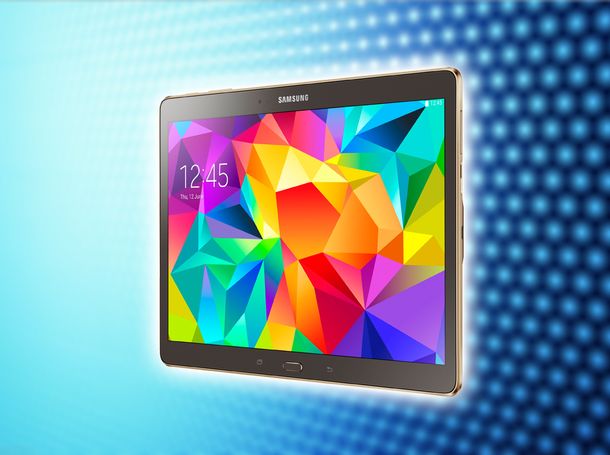 Llegó la nueva Samsung Galaxy Tab S, con una pantalla revolucionaria