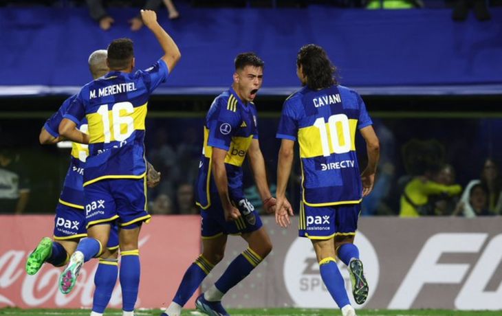 Sin sobrarle nada, Boca le ganó 1-0 a Trinidense por la Copa Sudamericana