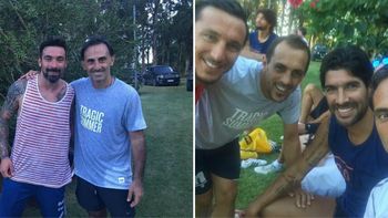 Diego Latorre y Pocho Lavezzi, juntos Diego Latorre y Pocho Lavezzi, juntos