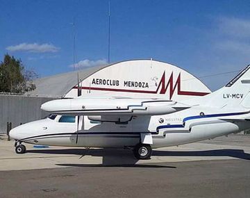 La avioneta desaparecida estuvo un día antes en el aeroclub de Mendoza