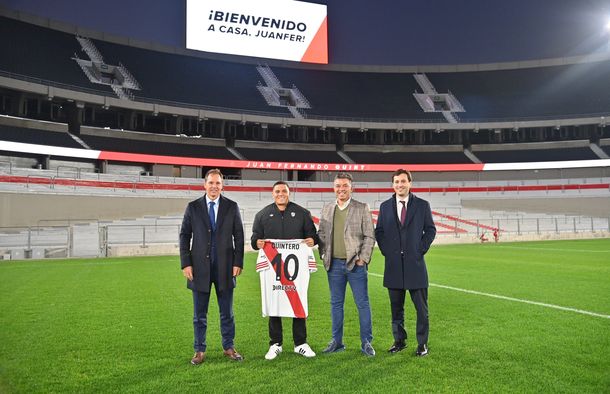 River anunció de forma oficial a Juan Fernando Quintero como nuevo refuerzo