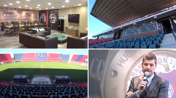 San Lorenzo presentó su palco oficial en el clásicio ante Huracán