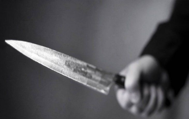Una mujer quiso matar a su hija con un cuchillo y prenderse fuego