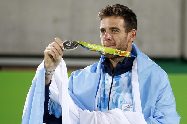 Tras la plata de Del Potro, ¿cómo quedó Argentina en el medallero?