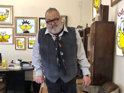 Lanata gastó millones en cuadros pintados con témperas de nenes de jardín y estallaron los memes