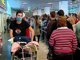 aeropuertos gripe porcina
