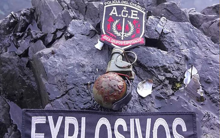 Misterio en Chubut: hallaron granadas en el Lago Epuyén e investigan a los mapuches