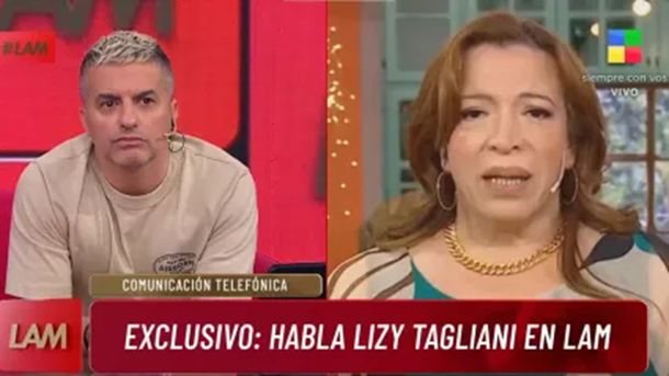 Lizy Tagliani habló en LAM y se descompuso en vivo: Jamás estuve con un menor