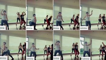video: gianinna maradona y claudia villafane, a puro ritmo en una clase de baile video: gianinna maradona y claudia villafane, a puro ritmo en una clase de baile
