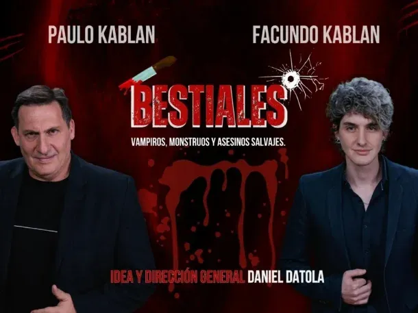Bestiales: la obra que Paulo Kablan protagoniza junto a su hijo