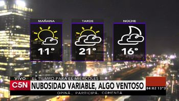 Pronóstico del tiempo del miércoles 17 de mayo de 2017 Pronóstico del tiempo del miércoles 17 de mayo de 2017
