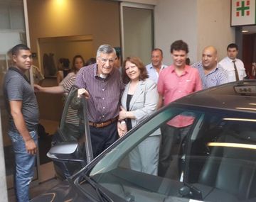 El último recuerdo de Gioja del accidente con el helicóptero