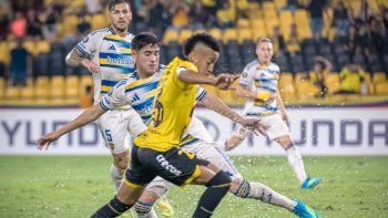 Boca en su visita a Barcelona SC por la Copa Libertadores.&nbsp;
