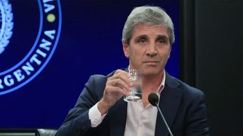 Ministro Luis Caputo.