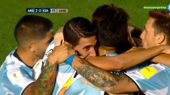 Lucas Pratto marcó el segundo gol ante Colombia en San Juan. Lucas Pratto marcó el segundo gol ante Colombia en San Juan.