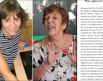 Leé todo lo que la jueza Palmaghini le recriminó a Sandra Arroyo Salgado