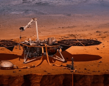 El robot de la NASA que habría hallado ruinas de una ciudad en Marte.