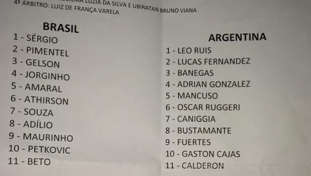 Mirá qué jugador se hizo pasar por Caniggia en el Indoor Show