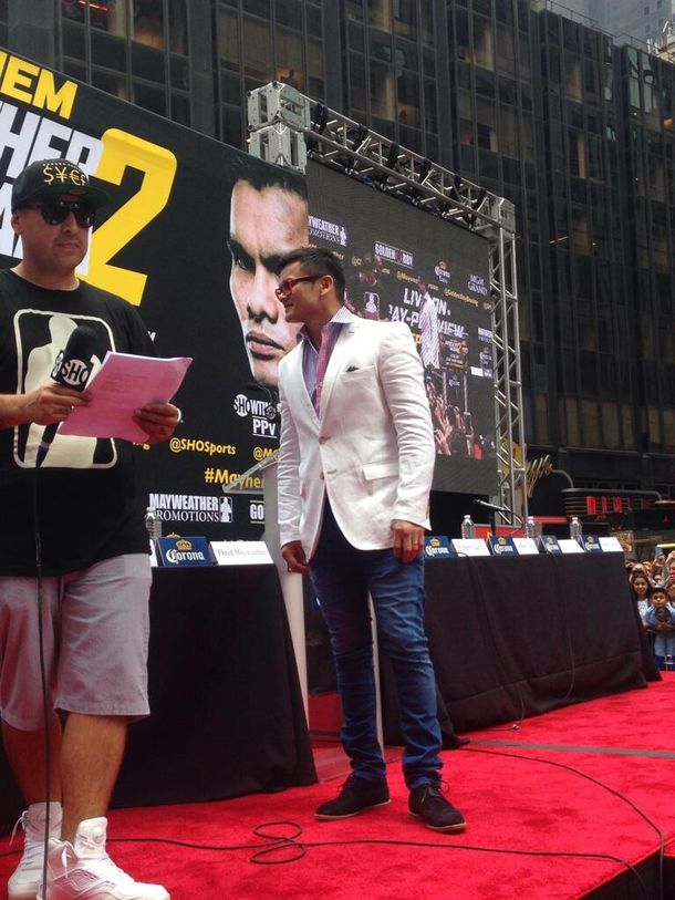 Mayweather chicaneó al Chino por el Mundial y Maidana reaccionó: Tiene miedo