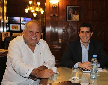 Wado de Pedro recibió a Cacho Buenaventura