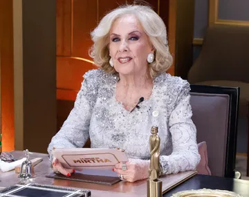 Mirtha Legrand agradeció su Martín Fierro: Me fascina estar acá