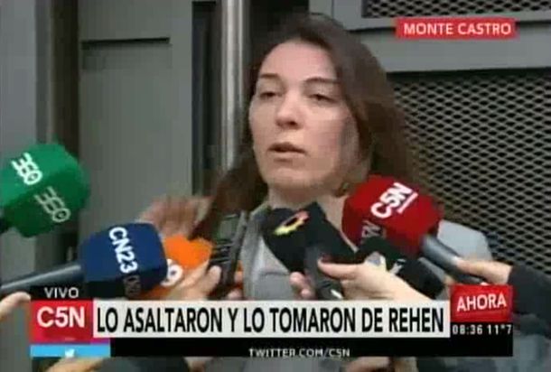 Habló la esposa del médico secuestrado: Sólo le robaron las bolsas con las compras