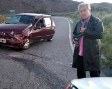 Mateyko sufrió un accidente automovilístico