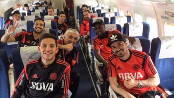 tras muchas demoras, river ya esta en brasil tras muchas demoras, river ya esta en brasil