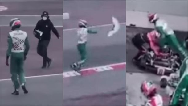 VIDEO VIRAL: un piloto furioso casi provoca una fatalidad