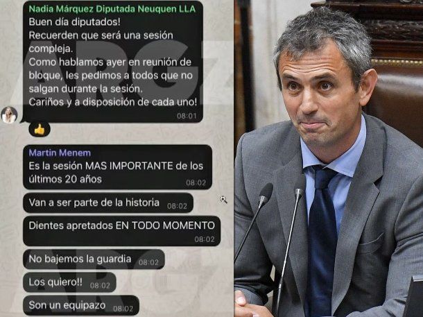 Jorge Rial reveló audios de Martín Menem alentando a diputados libertarios: Hagan quilombo