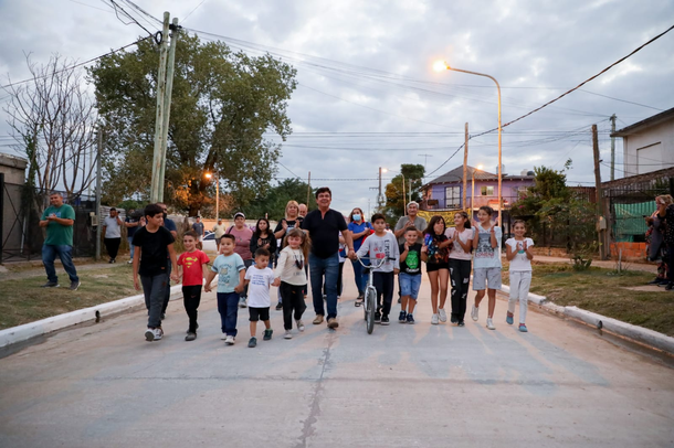 Espinoza: La Matanza se sigue transformando gracias a la revolución en obra pública que estamos haciendo