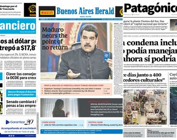 Tapas de diarios del viernes 28 de julio de 2017