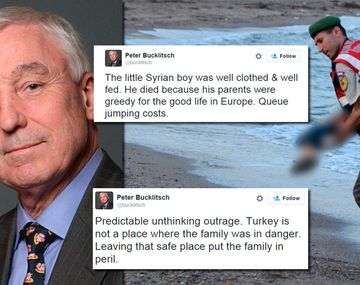 Escándalo por político que tildó de codicioso al padre de Aylan por huir de Siria