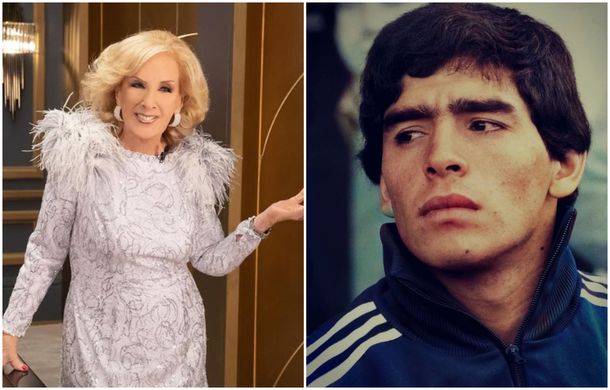 Mirtha Legrand recordó a Diego Maradona a tres años de su muerte